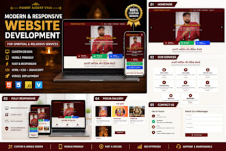 build a modern responsive business website