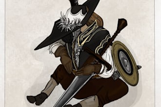 make fan art for video game characters