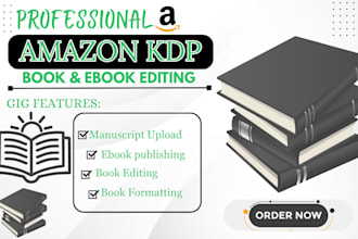 copy edit your book for amazon kdp