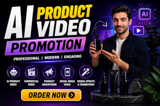 create an ai product promo video for your brand