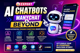 build ai chatbot for social media