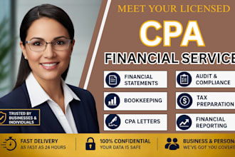prepare and sign CPA letter for business owner