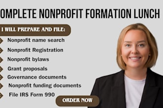 draft nonprofit bylaws, board resolution and governance documents