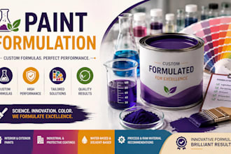 formulate acrylic, emulsion, epoxy and specialty paints