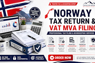 norway tax return vat mva return and bookkeeping services