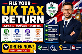file your UK tax return, corporation tax, ct600, and annual report