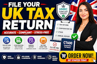 file your UK tax return, corporation tax, ct600, and annual report