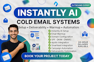 setup instantly ai with email warmup and campaigns