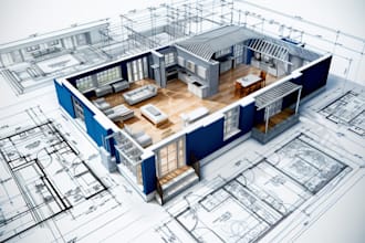 create permit ready architectural drawings and building permit plans, mep design