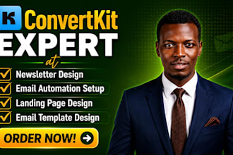 setup convertkit newsletter automation for food blogger brevo automation