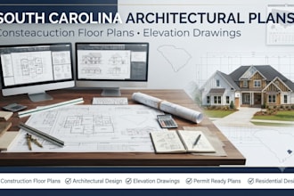 south carolina architectural plans construction floor plans elevation drawings