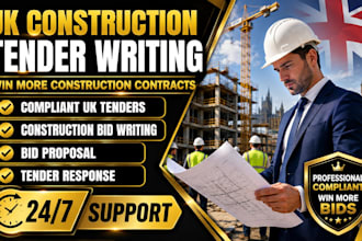 prepare a compliant UK construction tender for contractors to win the bid
