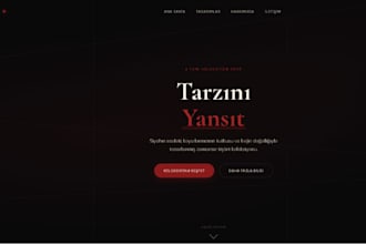 create a responsive and animated web design for you