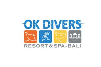 do scuba diving enthusiasts logo nearly living under water