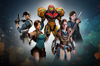stylized and realistic 3d game character game model for unreal engine and unity