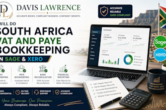 do south africa vat and paye bookkeeping in sage xero