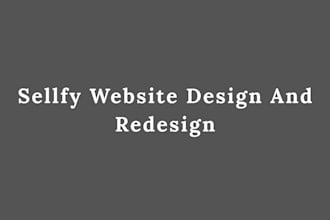 do sellfy design website sellfy design