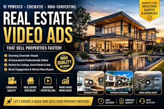 create professional real estate videos for property listings