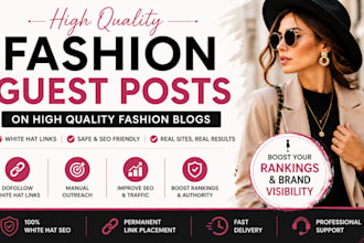 publish fashion guest posts on high quality fashion blogs