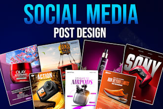 do social media post design instagram post facebook ads creative carousel