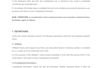 draft a comprehensive nda or contract for your business