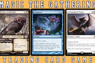 custom magic the gathering commander art custom deck tokens mtg illustration
