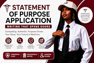proofread and edit statement of purpose, ps and motivation letter application