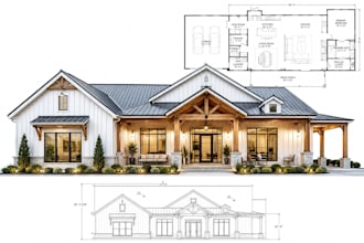 design custom barndominium, metal building and pole barn plans