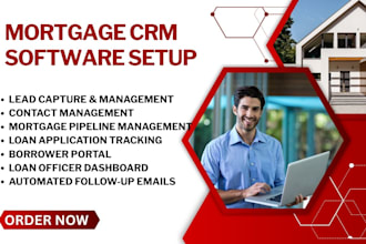 set up mortgage crm surefire CRM bntouch shape mortgage software jungo