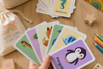 create printable flashcards for preschool and kindergarten