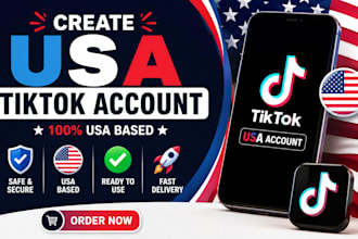 create usa tiktok account, tiktok usa account, us tiktok account