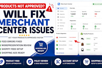fix google merchant center suspension and misrepresentation setup shopping ads