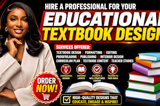 design, format educational textbook, educational workbook, curriculum design