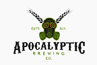 design brewery beer bar business logo