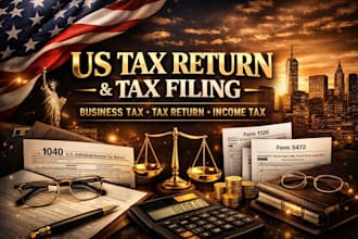 prepare and e file your 1040, 1065 or 1120 US tax return