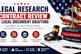 review contracts, provide legal analysis, and draft professional legal documents