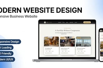 design a luxury real estate website for agencies and property rentals