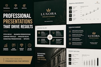 transform your ideas into premium business presentations