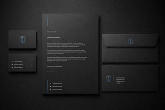 design business cards, letterheads, and corporate stationery