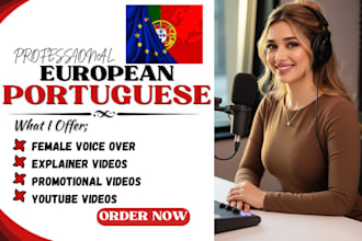 do a european portuguese female in natural european for female voice
