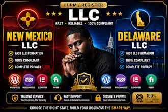 register your delaware llc, new mexico llc and llc formation