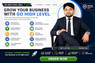 build gohighlevel CRM funnels and automation