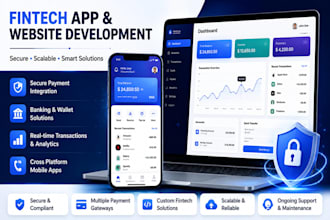 develop a fintech app with secure payment integration