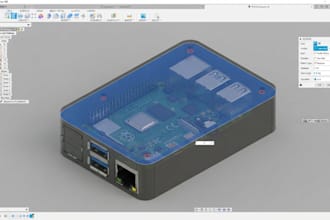 plastic enclosure design,pcb housing, snap fit, raspberry pi case,product design