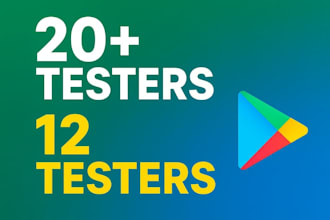 20 testers for google play beta closed testing usability testing user testing