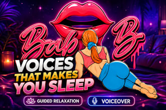 vocal soothing girlfriend voiceovers for asmr, sleep, and guided relaxation