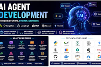 build ai agents using langgraph, langchain, openai, gemini, and mcp