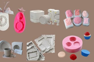 professional silicone mold for resin sold candle chocolate and custom product