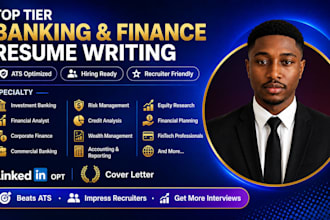 write saas sales, b2b, accounting, banking, finance, marketing resume