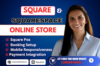 design square online store redesign squarespace ecommerce website square seo